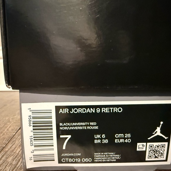 Jordan Retro 9 - Picture 5 of 5